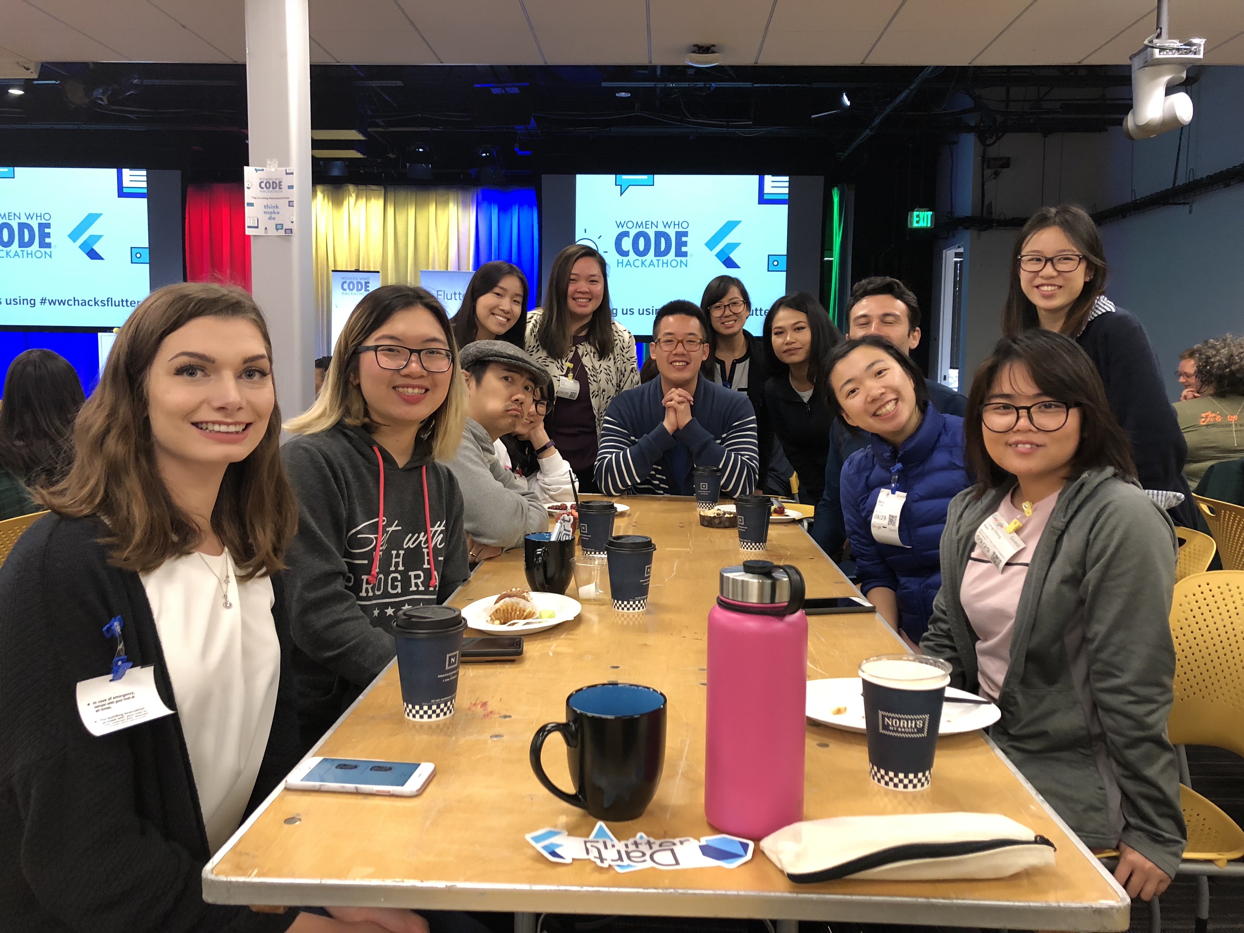 Women Who Code Hackathon Group Picture